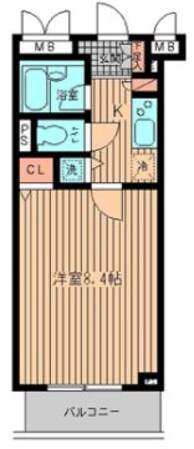 茅場町駅 徒歩5分 12階の物件間取画像